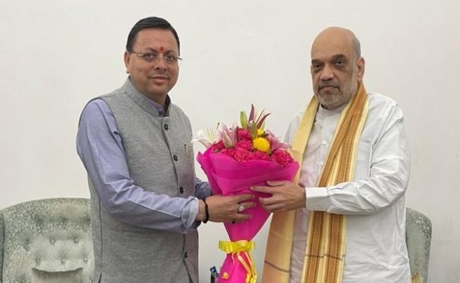 उत्तराखंड के मुख्यमंत्री धामी ने केंद्रीय गृहमंत्री शाह को कांवड़ यात्रा की तैयारियों की जानकारी दी