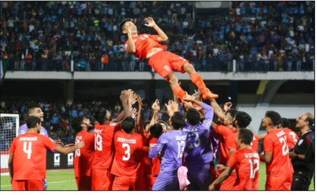 प्रधानमंत्री, गृह मंत्री और केंद्रीय खेल मंत्री ने सैफ चैंपियनशिप खिताब जीतने पर भारतीय फुटबॉल टीम को दी बधाई