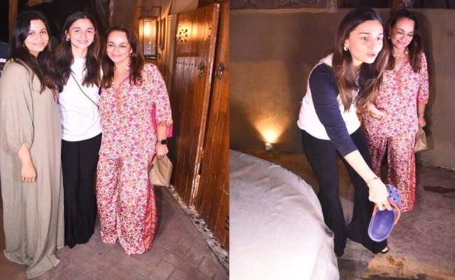 आलिया भट्ट ने हाथ से उठाई फोटोग्राफर की चप्पल, वीडियो वायरल