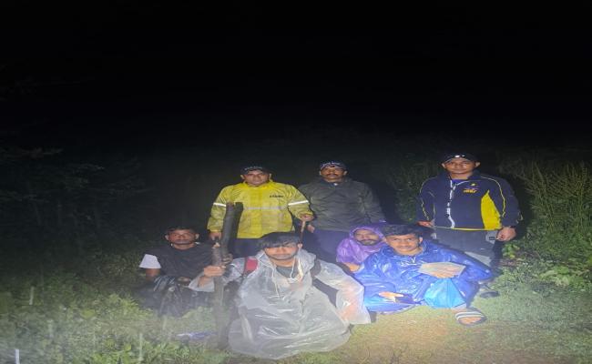 दिल्ली के चार श्रद्धालु केदारनाथ जाते समय रास्ता भटके, सुरक्षित रेस्क्यू