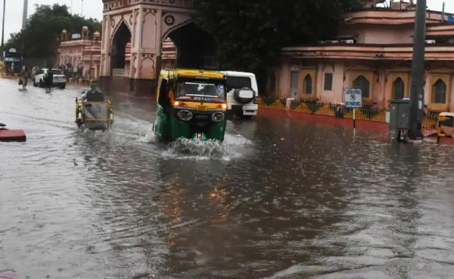 राजस्थान के पांच संभाग के कई जिलों में अच्छी बारिश