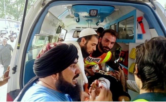 पाकिस्तान के खैबर पख्तूनख्वा प्रांत में हुए आत्मघाती विस्फोट में मृतकों की संख्या बढ़कर 44 हुई
