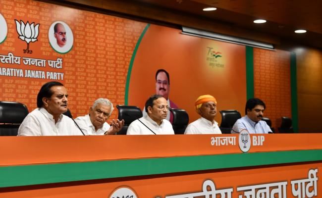 भाजपा सचिव अरुण सिंह ने राजस्थान सरकार पर साधा निशाना, कहा- राज्य में सुरक्षित नहीं महिलाएं