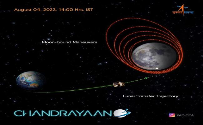 चंद्रयान-3 ने चंद्रमा की दो तिहाई दूरी तय की, शनिवार को किया जाएगा कक्षा में स्थापित