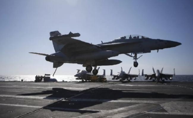 अमेरिकी नौसेना के दुर्घटनाग्रस्त फाइटर जेट के पायलट का शव मिला