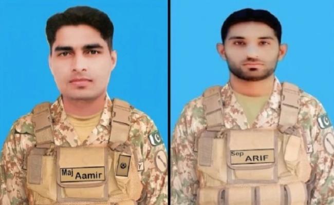 पाकिस्तान में आतंकवादियों से मुठभेड़ में मेजर और सिपाही शहीद