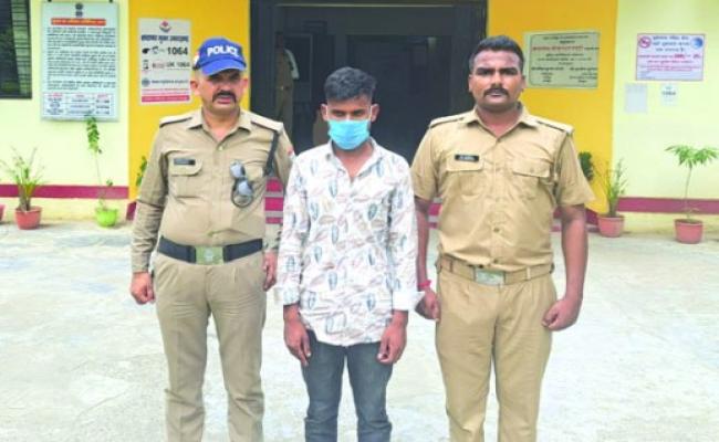 नाबालिग को गर्भवती करने वाला पुलिस गिरफ्त में