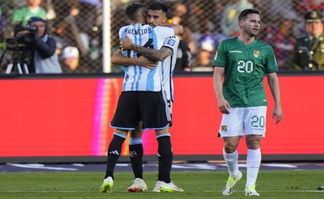 अर्जेंटीना ने मेसी के बिना बोलीविया को 3-0 से हराया