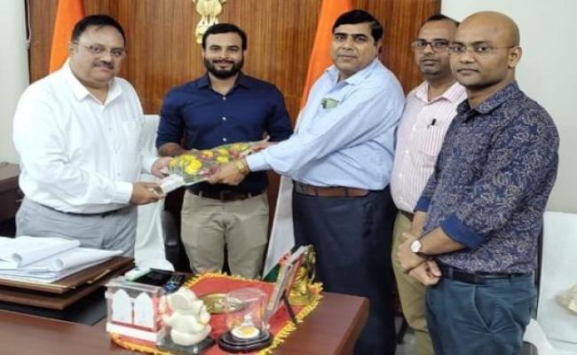 केविवि के छात्र आमोद अंतर्राष्ट्रीय इंटर्नशिप कार्यक्रम के लिए हुए चयनित