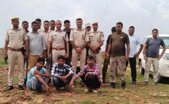 दस्यु रामलखन गैंग के तीन बदमाश दबोचे