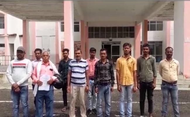 नूपपुर: न्यू जोन कंपनी के विरुद्ध ग्रामीण कहा, बिजली संयंत्र की स्थापना नहीं तो करो भूमि वापस