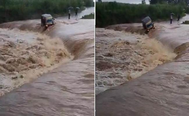 बैतूलः भैंसई नदी में आटो सहित बहे चार लोग, स्कूल गए सात बच्चे देर रात नहीं लौटे घर