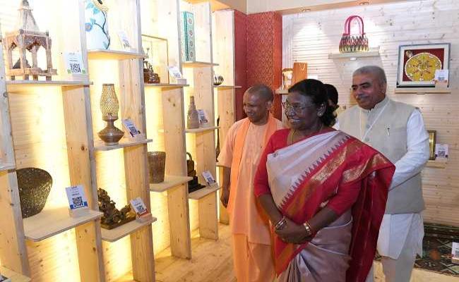 राष्ट्रीय-अंतरराष्ट्रीय बाजारों में पहुंच का सशक्त माध्यम बनेगा उत्तर प्रदेश इंटरनेशनल ट्रेड शो : राष्ट्रपति
