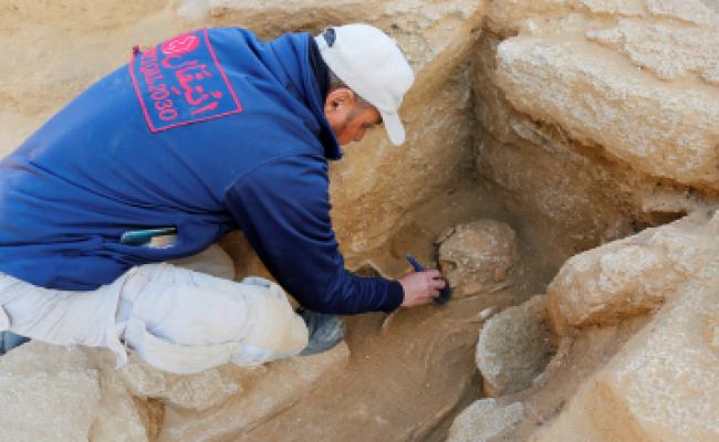 गाजा में सामने आया रोमन युग का सबसे बड़े कब्रिस्तान, सीसा निर्मित दुर्लभ ताबूत मिला