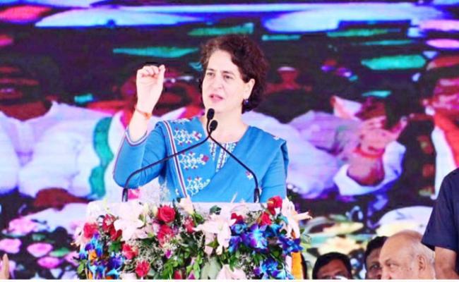 कांग्रेस की सरकार सत्ता में आई तो छत्तीसगढ़ में कराई जाएगी जातीय जनगणना : प्रियंका वाड्रा