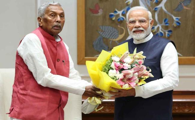 मेघालय के राज्यपाल ने प्रधानमंत्री से मुलाकात की