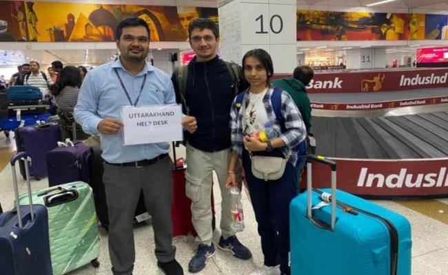 इजरायल से उत्तराखंड के दो नागरिकों की सुरक्षित वापसी