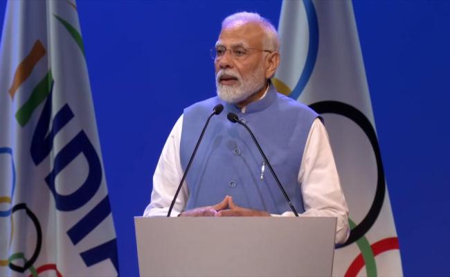 भारत 2036 में ओलंपिक खेलों के आयोजन की दावेदारी में कोई कोर कसर नहीं छोड़ेगा : प्रधानमंत्री