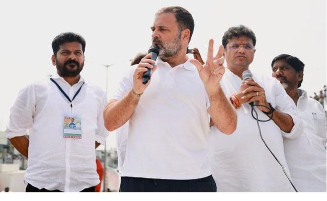 कांग्रेस सत्ता में आने पर तेलंगाना में जातीय जनगणना करवाएगी: राहुल गांधी
