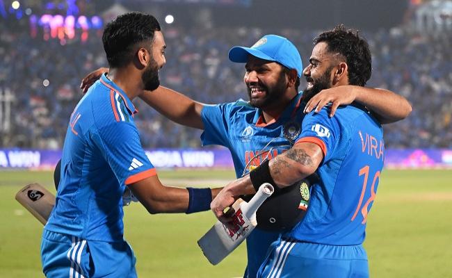 विश्वकप 2023 : भारत ने बांग्लादेश को सात विकेट से हराया, कोहली ने जड़ा 48वां शतक