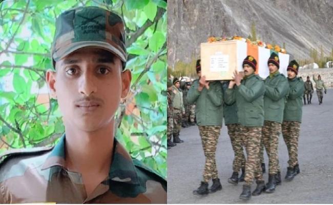 सियाचिन ग्लेशियर में बलिदान हुए अग्निवीर का सैन्य रीति-रिवाज से होगा अंतिम संस्कार