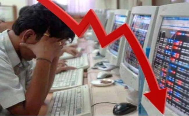 लगातार छठे दिन शेयर बाजार में गिरावट, निवेशकों को 3 लाख करोड़ की चपत
