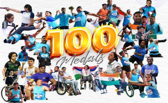 भारत ने रचा इतिहास, एशियाई पैरा खेलों में पूरे किये 100 पदक, पीएम ने दी बधाई