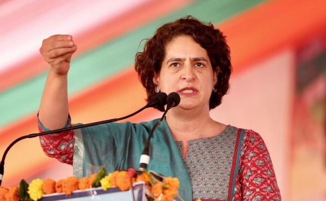 मप्र विस चुनाव: प्रियंका गांधी ने भाजपा पर साधा निशाना, कहा- शिक्षा, स्वास्थ्य की स्थिति गड़बड़