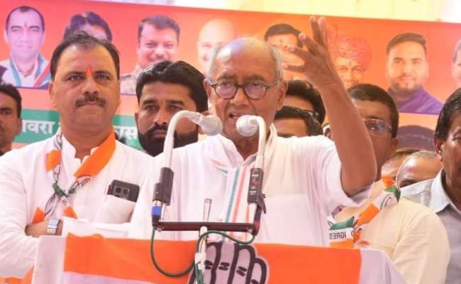 मप्र विस चुनाव; अब धनबल नहीं बल्कि जनबल जीतेगा- दिग्विजयसिंह
