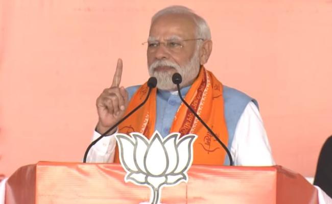 विश्व में बज रहा भारत का डंका, कांग्रेस के गुब्बारे की हवा निकलीः नरेन्द्र मोदी