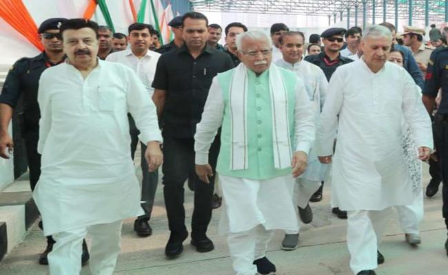गुरुग्राम को सीएम ने दी 109.14 करोड़ से तैयार अंडरपास की मनोहर सौगात