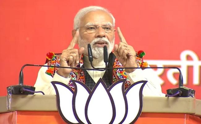 मप्र विस चुनावः आपसे किया हर वादा होगा पूरा, ये मोदी की गारंटीः नरेन्द्र मोदी