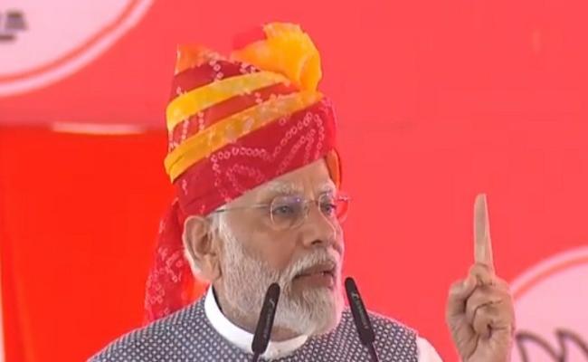 राजस्थान से कांग्रेस की विदाई अब तय : मोदी
