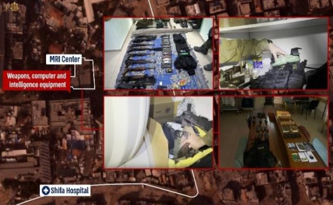 इजराइल ने अल शिफा अस्पताल परिसर में हमास की बड़ी सुरंग का पर्दाफाश किया