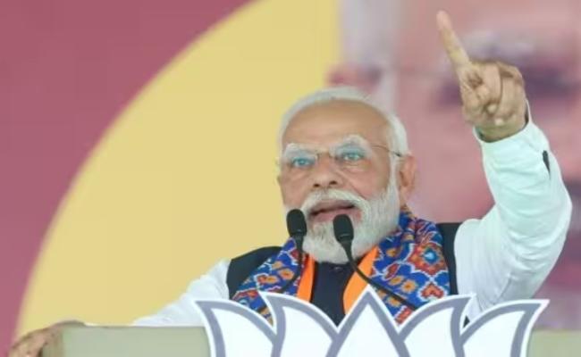 तेलंगाना के लोग पहली बार भाजपा की सरकार बनते देखना चाहते हैं : मोदी