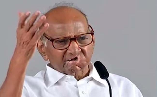पार्टी छोड़ कर गए लोग झूठा आरोप लगा रहे हैं: शरद पवार