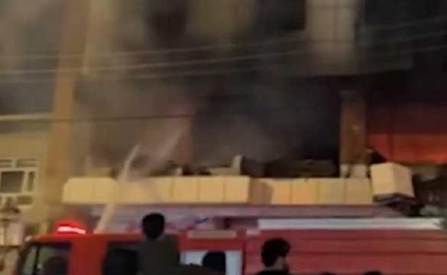 इराक में इमारत में आग लगी,14 लोगों की मौत