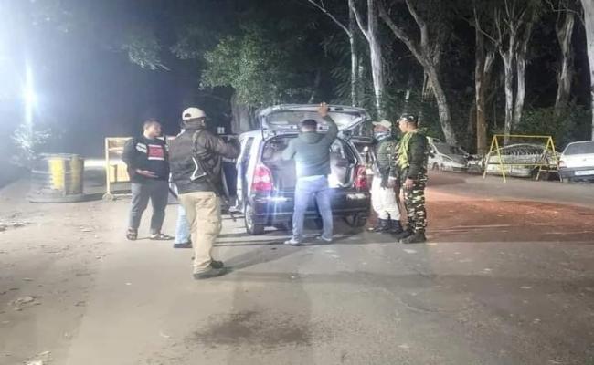 मणिपुर पुलिस ने 341 लोगों को लिया हिरासत में