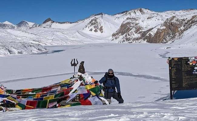 नेपाल के उत्तरी हिस्से में भारी बर्फबारी, तापमान माइनस 16 से भी कम