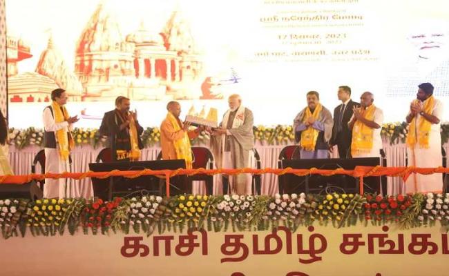 काशी तमिल संगमम देश के सांस्कृतिक राष्ट्रवाद को मजबूत करेगा: नरेन्द्र मोदी