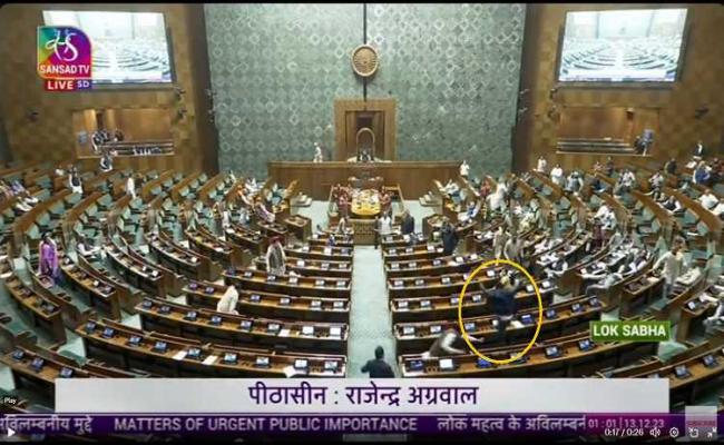 लोकसभा से 33 सांसद निलंबित