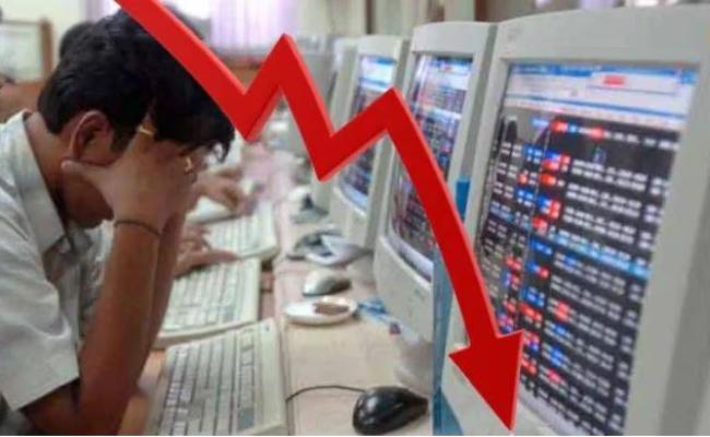 शेयर बाजार पर बिकवाली का दबाव, सेंसेक्स और निफ्टी लुढ़के