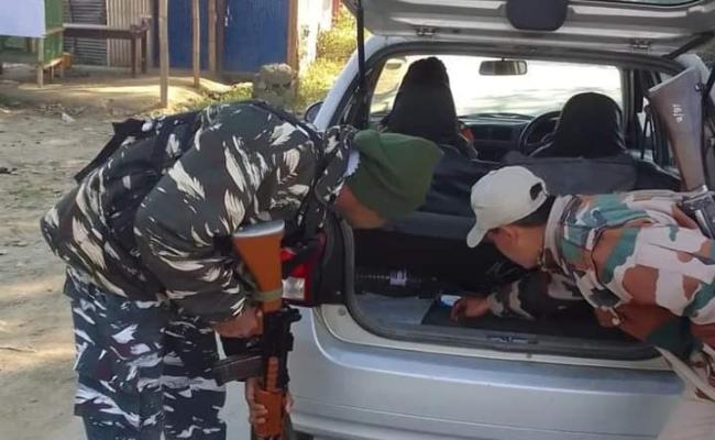 मणिपुर पुलिस ने 125 लोगों को लिया हिरासत में