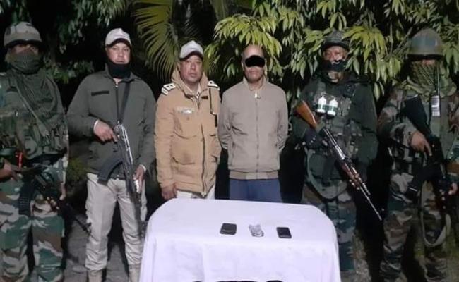 मणिपुर में आरपीएफ (पीएलए) उग्रवादी गिरफ्तार