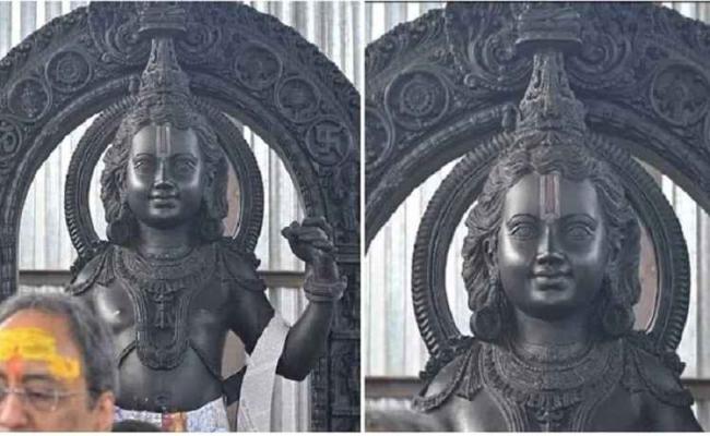 अयोध्याधाम में रामलला के प्राण प्रतिष्ठा समारोह का पांचवां दिन,नवनिर्मित मंदिर में स्वर्ण मंडित आधार तैयार