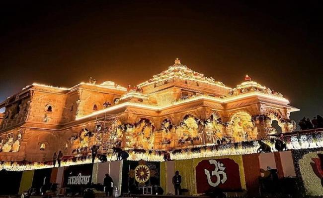 अयोध्या में त्रेता युग का आगाज, प्रभु श्रीराम विराजेंगे आज