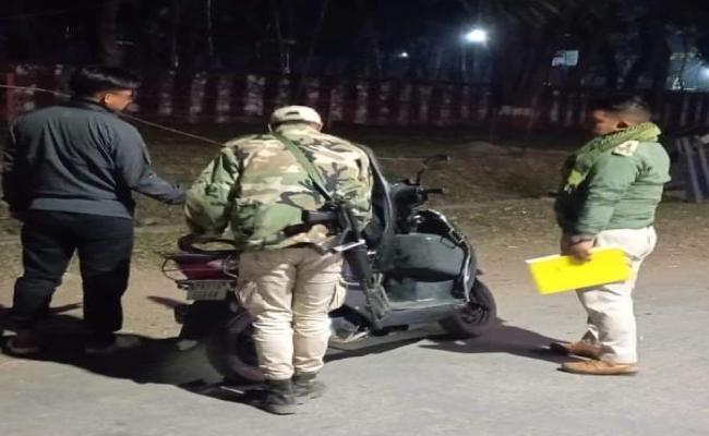 मणिपुर पुलिस ने 209 लोगों को लिया हिरासत में