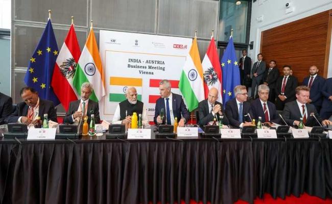 आस्ट्रिया के व्यापारियों से प्रधानमंत्री ने कहा, वैश्विक आपूर्ति श्रृंखला का केन्द्र बन रहे भारत में करें निवेश