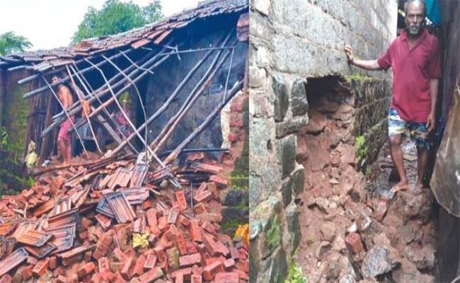 महाराष्ट्र के रायगढ़ जिले में बाढ़ से अब तक चार लोगों की मौत, 500 मकान ढहे