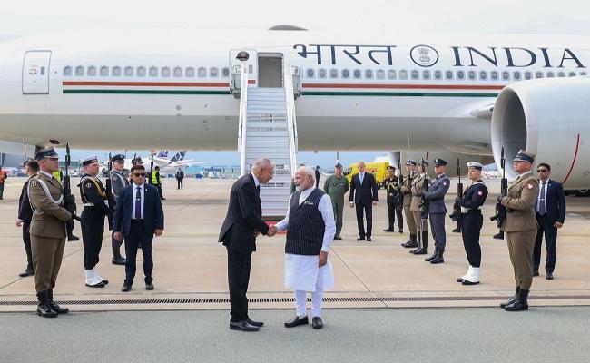 प्रधानमंत्री नरेन्द्र मोदी पहुंचे पाेलैंड, कल होगी द्विपक्षीय वार्ता